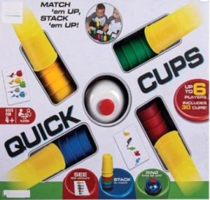 Interactive Stack Speed Cup Board Game